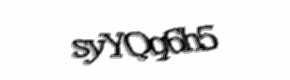 Security check image, please type the characters shown